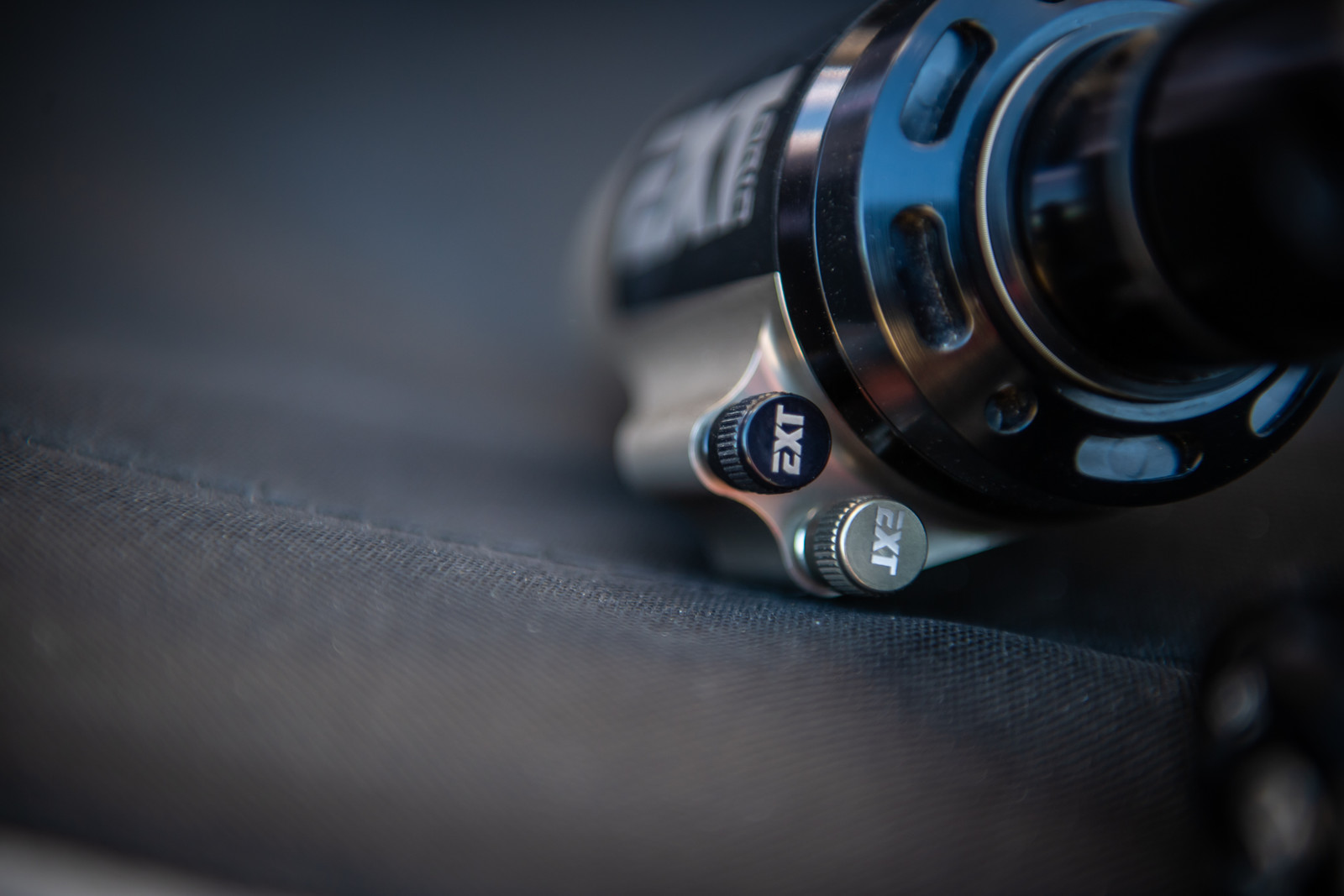 EXT Aria Air Shock PIT BITS Sea Otter 2023 Day 2 Mountain Biking Pictures Vital MTB